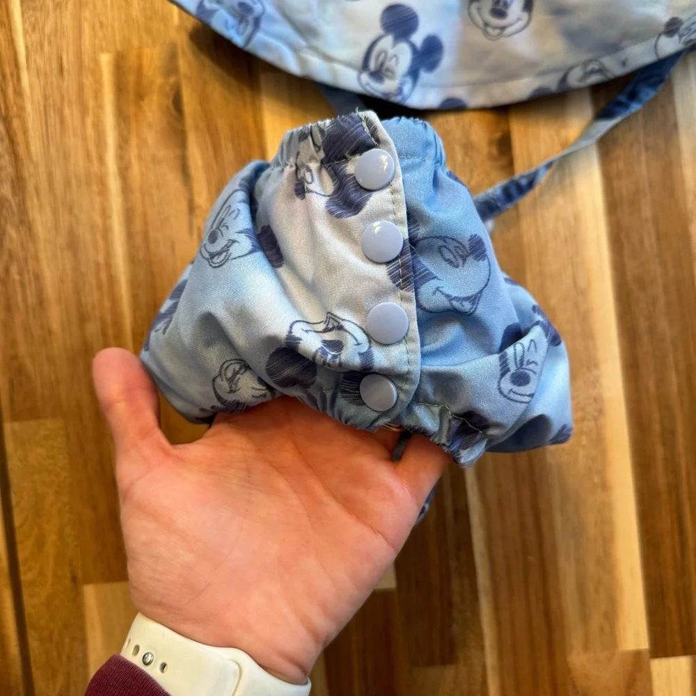 Disney Mickey Mouse Baby Swim Diaper and Bucket Hat Set‎ Blue 18M
